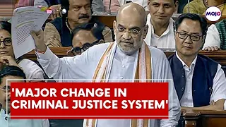 Amit Shah Moves 3 Bills To Replace Indian Penal Code, CrPC |  Bharatiya Nyaya Sanhita Bill