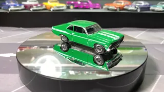 THE COLOR IS AWESOME! Greenlight Mecum Auctions 1972 Chevrolet Nova Green 1/64