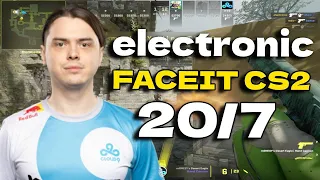 electronic (20/7) CS2 POV (Ancient) FACEIT Super Match Jan 04, 2023