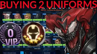 BUYING 2 UNIFORMS + PREMIUM SELECTOR - F2P Account Day 14 - Marvel Future Fight