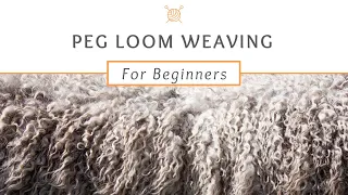 How to weave on a peg loom