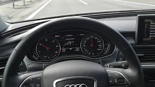 Audi A6 2.0 TDI Quattro 2017 - consumption at 130 km/h