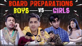 Exams Preparation- Boys  VS Girls | Exams Ka Mausam | RealHit