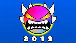 "2 0 1 3" (XXL EXTREME DEMON) by xThundra & More | Geometry Dash