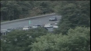 Rollover accident on Masspike in Chicopee