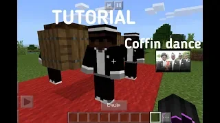 Coffin Dance meme minecraft tutorial! Minecraft Pocket Edition