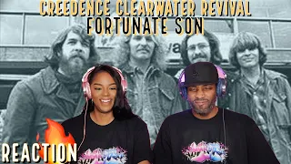 FIRST TIME HEARING Creedence Clearwater Revival "FORTUNATE SON" REACTION | Asia and BJ