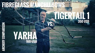 Tigertail 1 vs. Yarha - Fibreglass Manchu Bows - Comparison