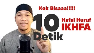 Kok Bisaaa???? 10 DetiK hafal Huruf IKHFA