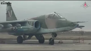 Russian Su-25 Attack Aircraft Bombs Ukraine Positions: MoD Shares Video