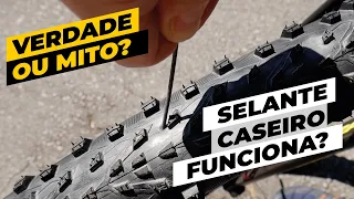 Verdade ou mito? Selante caseiro para tubeless funciona? Pedaleria