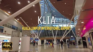 Kuala Lumpur International Airport Walk Tour 2023 |4K| KLIA | 23rd Busiest Airport | Going to Gate H