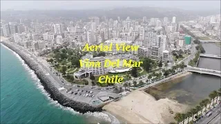 Vina del Mar aerial view