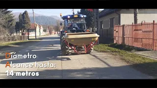 Pendulum fertilizer spreader 1000L | ZEPPELIN MAQUINARIA