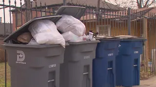 Trash not picked up? Dallas residents complain a new schedule has meant garbage piling up