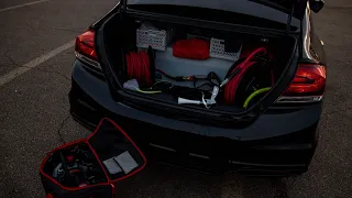 Mobile detail setup in a sedan? Check this out!