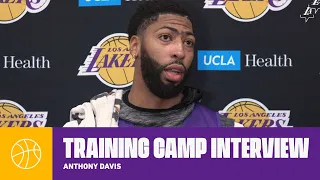 Anthony Davis says he ‘felt fine’ after completing a full practice | Lakers Training Camp 2019