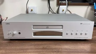 【修理】CEC CD3300R トレイ開閉不良修理＆ピックアップ交換【依頼】