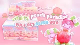 Sanrio Vitality Peach Paradise Blind Box FULL SET | Kawaii Unboxing