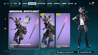 NEW CURIOUS BUNDLE IS OUT NOW! Fortnite Item Shop Right Now [April 20th, 2024]
