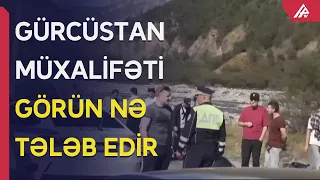 Gürcüstan müxalifəti Rusiya vətəndaşları ilə bağlı GÖRÜN NƏ TƏLƏB EDİR - APA TV