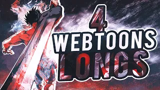 4 WEBTOONS LONGS avec PLUS DE 90 CHAPITRES (150 chapitres le plus long) #6 @Wazak | Sukari