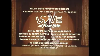 Love At First Bite 1979 6 High Def TV Spots Trailer George Hamilton Susan Saint James