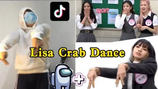 블랙핑크 (BLACKPINK ) Lisa Thai Crab Dance Tiktok version.