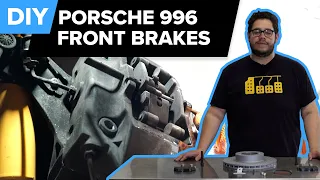 Porsche 996 911 Front Brake Pad & Rotor Replacement DIY (1999-2005 Porsche 911 Carrera)