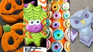 BEST HALLOWEEN COOKIES! Cookie Decorating Video Compilation