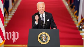 Biden's address on the anniversary of coronavirus lockdowns, in 3 minutes