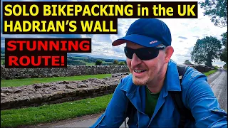 Solo Bikepacking in the UK - Hadrian's Wall Cycleway (Amazing!)