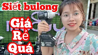 Máy siết bulong, vặn vít tôn giá rẻ quá | Cu Bờm tv 0929.826.628