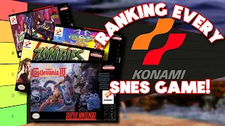 Let's Rank all 25 KONAMI SNES Games!
