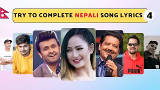Finish The Lyrics of Most Popular Nepali Songs | Its Quiz Show | Part 4