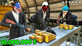 ЭКСТРЕМАЛЬНОЕ ОГРАБЛЕНИЕ БАНКА НА 10.000.000$ В ГТА 5 МОДЫ! ОБЗОР МОДА В GTA 5! ВИДЕО