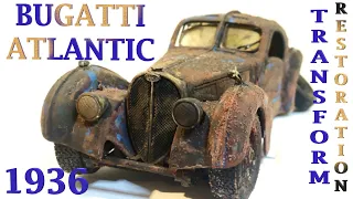 Restoration Bugatti Type 57SC Atlantic (1936)/ Реставрация Bugatti Type 57SC Atlantic (1936)