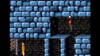 Prince of Persia 1 - PC to SNES level conversion - Test Play 1