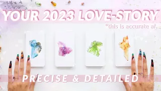 (spot on🎯)🔮YOUR 2023 Love-Story💕**In-Depth & Accurate**🔮✨pick a card tarot reading✨🔥🧚‍♂️
