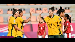 Australia 18 Indonesia 0 : AFC Women's Asian Cup 2022