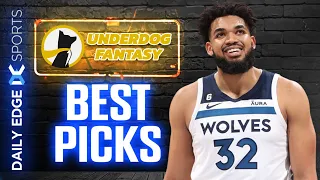 NBA UNDERDOG FANTASY PICK'EM  | EARLY LOOK | SATURDAY | 5/4/2024 | DAILY EDGE SPORTS