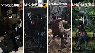 Evolution of Takedowns in Uncharted Games