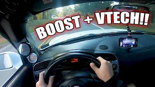 Driving An Insane 500HP Turbo S2000: POV 2003 AP1 Honda S2000