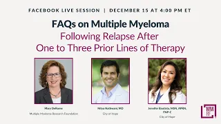 FAQs on Multiple Myeloma Following Relapse