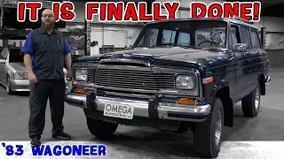 After almost 2 years this '83 Jeep Wagoneer is leaving the CAR WIZARD's shop! What a crazy story!