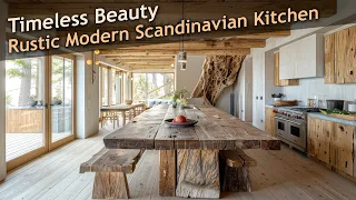 Timeless Secrets of Rustic Modern Scandinavian Kitchen