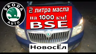 Шкода Октавия А5. BSE. Устраняю масложор.