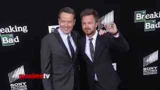 Bryan Cranston and Aaron Paul "Breaking Bad" Season Finale Premiere Screening Arrivals