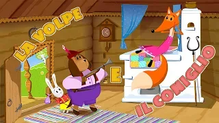 I Racconti di Masha - 🦊 La Volpe E Il Coniglio 🐰 - Cartoni animati per bambini