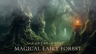 Magical Forest Music 10 Hour✨🌲  Flute Music & Nature Sound For Sleep, Dreamy, Relaxation